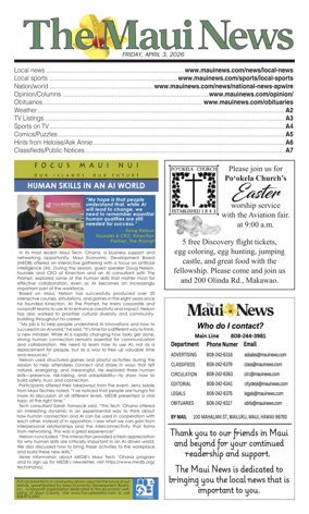 Cover of The Maui News