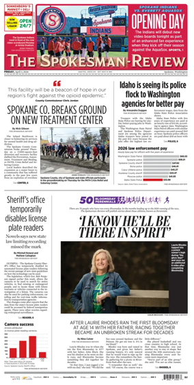 Cover of The Spokesman-Review (Spokane)