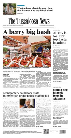 Cover of The Tuscaloosa News