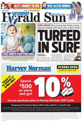 Cover of Herald Sun