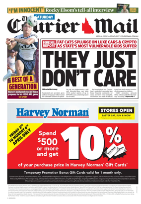 Cover of The Courier-Mail