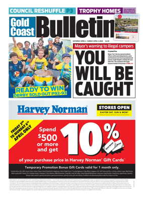 Cover of The Gold Coast Bulletin
