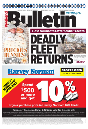 Cover of Townsville Bulletin