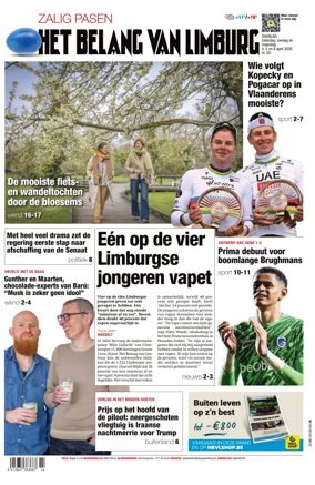 Cover of Het Belang van Limburg