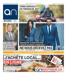 Cover of Acadie Nouvelle