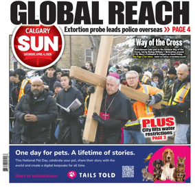 Cover of Calgary Sun