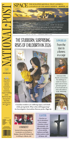 Cover of National Post - (Latest Edition)