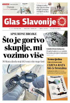 Cover of Glas Slavonije