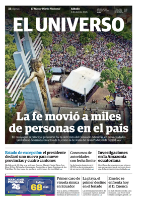 Cover of El Universo