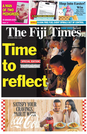 Cover of The Fiji Times