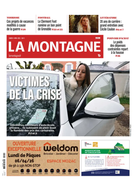 Cover of La Montagne (Riom)