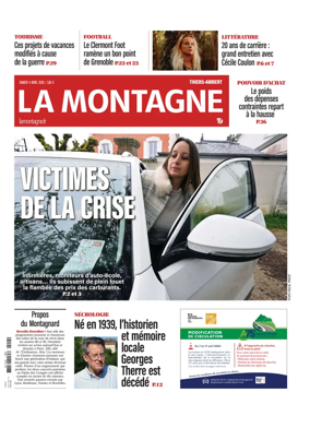 Cover of La Montagne (Thiers-Ambert)