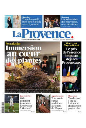 Cover of La Provence Alpes-de-Haute-Provence