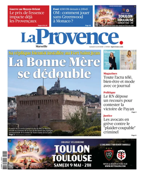 Cover of La Provence Marseille