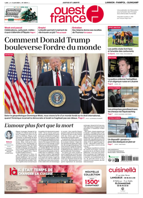 Cover of Ouest-France (Lannion / Paimpol / Guingamp)