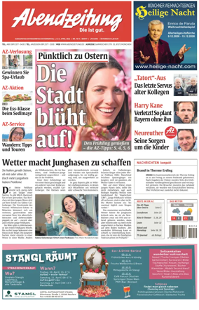 Cover of Abendzeitung Munchen