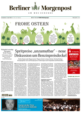 Cover of Berliner Morgenpost