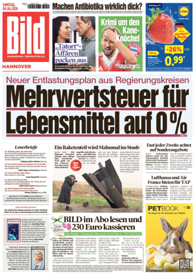Cover of BILD Hannover