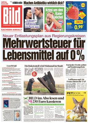 Cover of BILD Sachsen-Anhalt