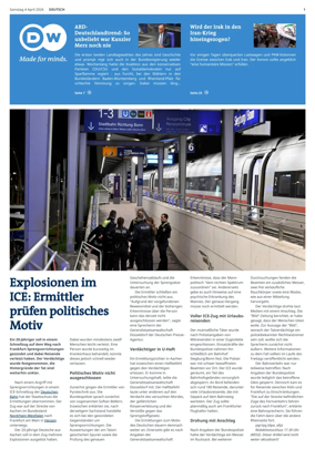 Cover of Deutsche Welle (German edition)