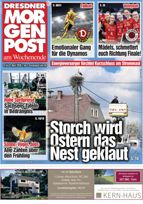 Cover of Dresdner Morgenpost
