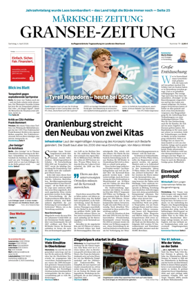 Cover of Gransee-Zeitung