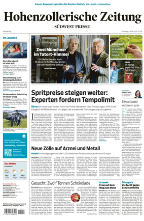 Cover of Hohenzollerische Zeitung