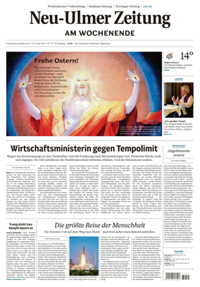 Cover of Neu-Ulmer Zeitung