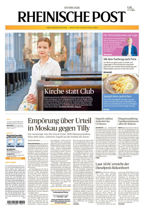 Cover of Rheinische Post - Xanten and Moers