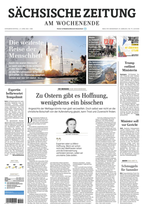 Cover of Sachsische Zeitung (Riesa & Grossenhain)