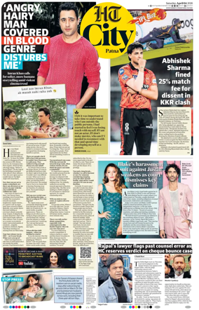 Cover of Hindustan Times (Patna) - Live