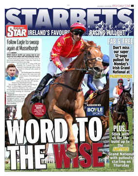 Cover of Irish Daily Star - Starbets