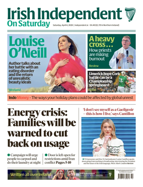 Cover of Irish Independent