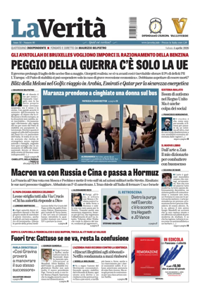 Cover of La Verita (Italia)
