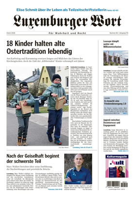 Cover of Luxemburger Wort