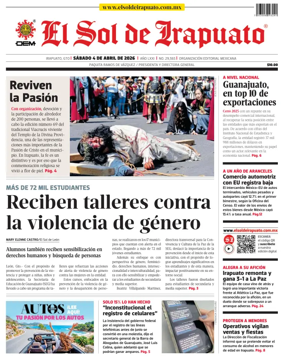 Cover of El Sol de Irapuato