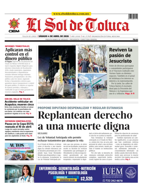 Cover of El Sol de Toluca