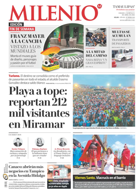 Cover of Milenio Tamaulipas