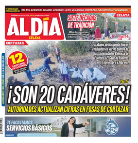 Cover of Periodico Al Dia (Celaya)