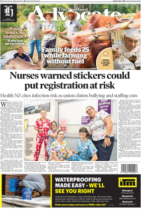 Cover of The Northern Advocate