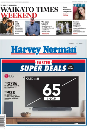 Cover of Waikato Times