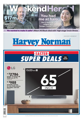 Cover of Weekend Herald