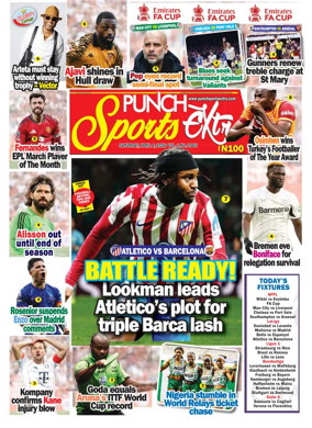 Cover of Punch Sports Extra