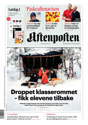 Cover of Aftenposten