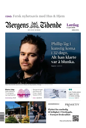 Cover of Bergens Tidende