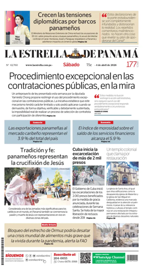 Cover of La Estrella de Panama