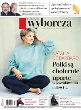 Cover of Gazeta Wyborcza