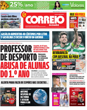 Cover of Correio da Manha Weekend
