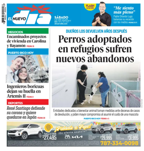 Cover of El Nuevo Dia