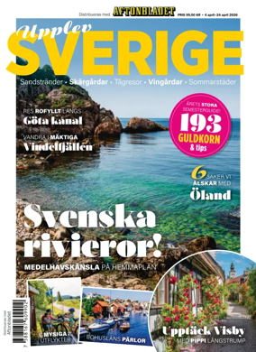 Cover of Upplev Sverige